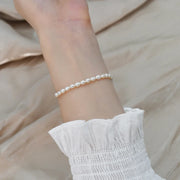 Genuine Pearl Beaded Bracelet