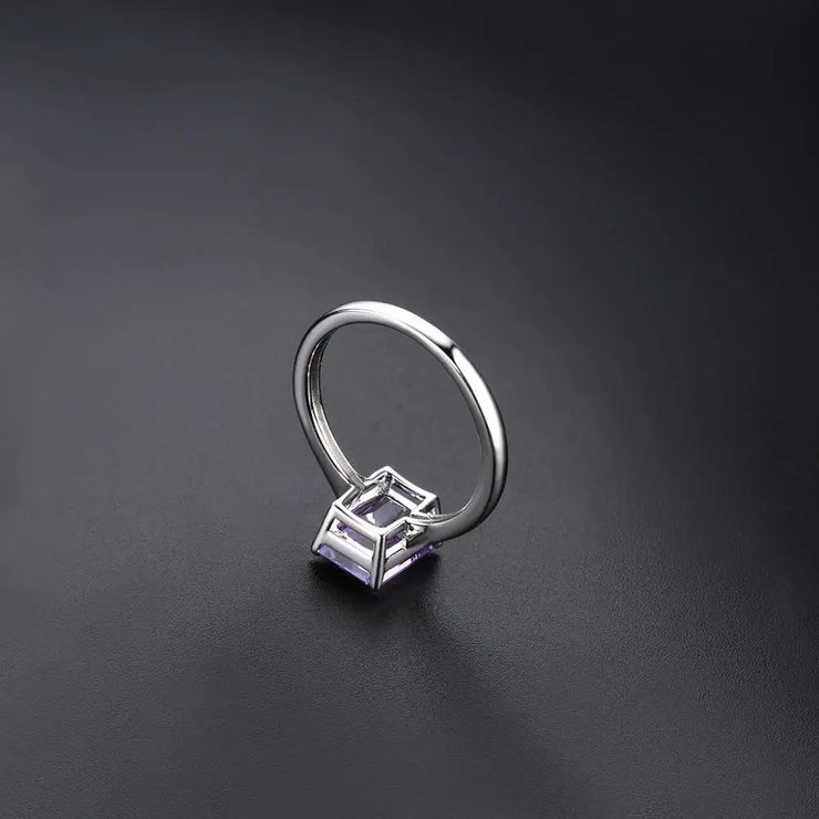 Regal Purple Crystal Ring