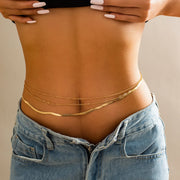 Jewel-Embellished Belly Belt