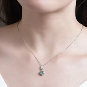 Enchanting Emerald Seafoam Necklace Set