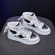 High-Top White Sneakers for Women